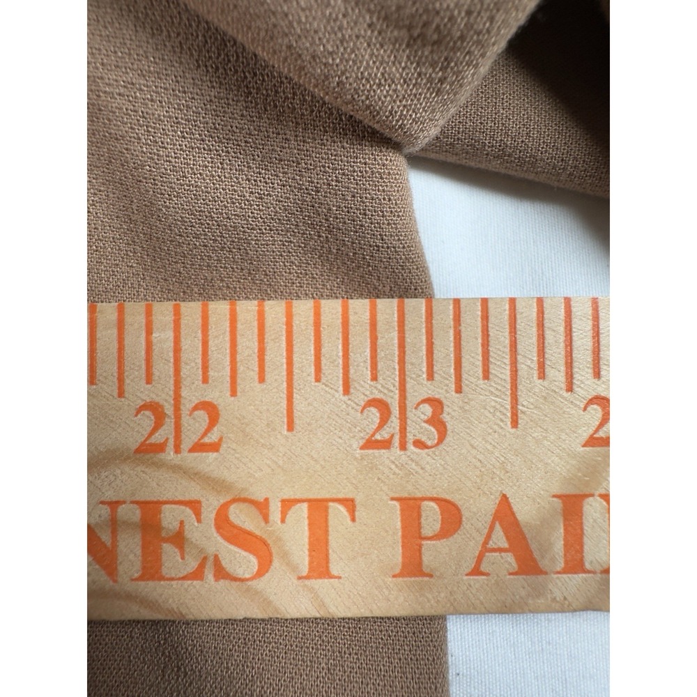 Charter Club Trench Coat Women 16 Camel Tan Double Breasted Belted Classic Lined - Picture 12 of 16